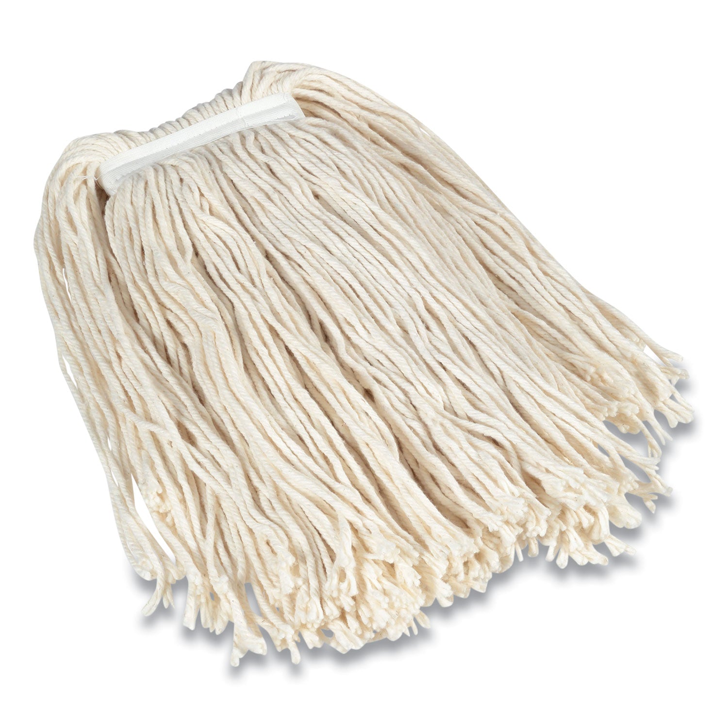 cut-end-wet-mop-head-cotton-#32-1-headband-white_cwz24420790 - 1