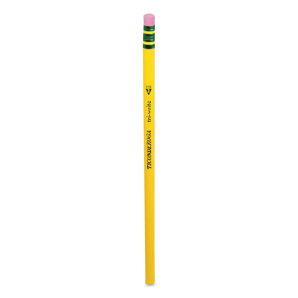 tri-write-triangular-pencil-hb-#2-black-lead-yellow-barrel-8-pack_dix13852 - 4