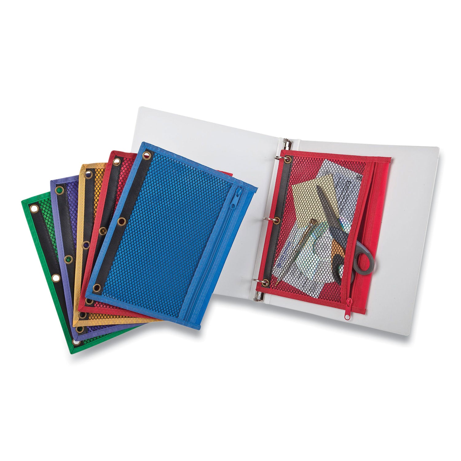 mesh-binder-pockets-105-x-75-assorted-colors_ess68500 - 2