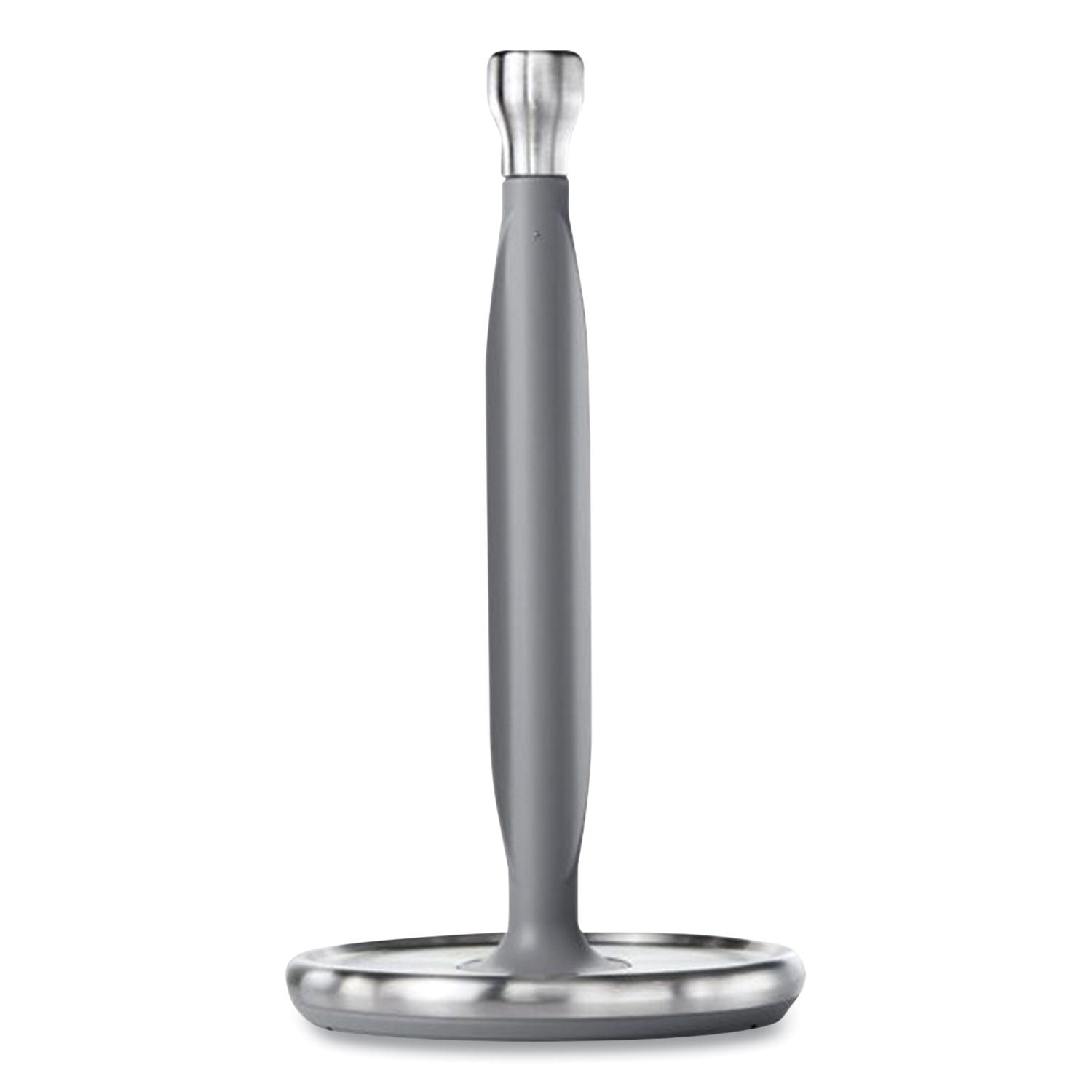 good-grips-steady-paper-towel-holder-stainless-steel-81-x-78-x-145-gray-silver_oxo13245000 - 1