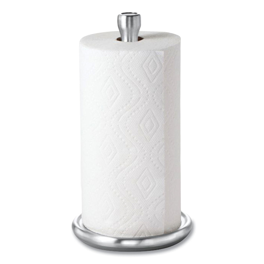 Good Grips Steady Paper Towel Holder, Stainless Steel, 8.1 x 7.8 x 14.5, Gray/Silver