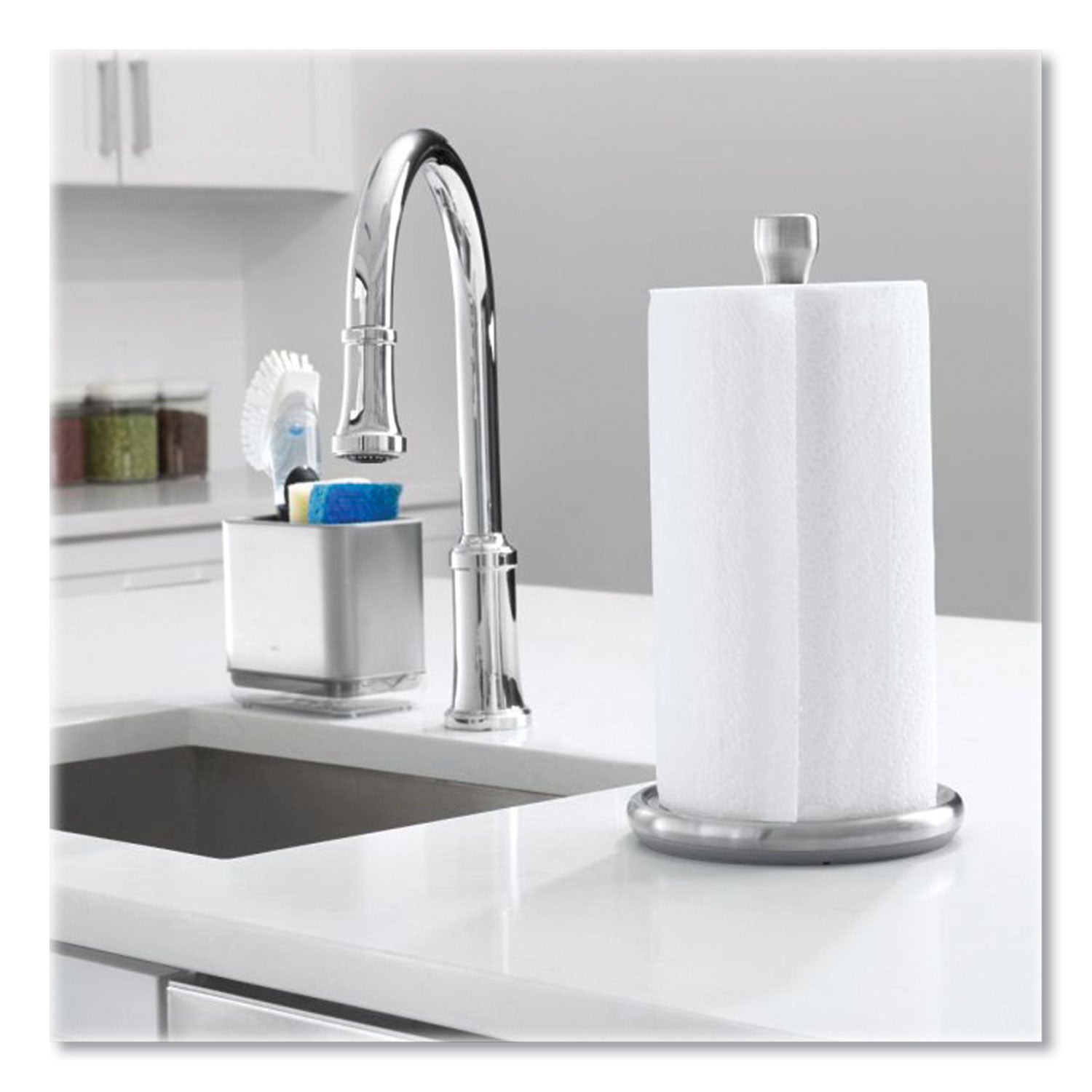 good-grips-steady-paper-towel-holder-stainless-steel-81-x-78-x-145-gray-silver_oxo13245000 - 4