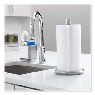 Good Grips Steady Paper Towel Holder, Stainless Steel, 8.1 x 7.8 x 14.5, Gray/Silver