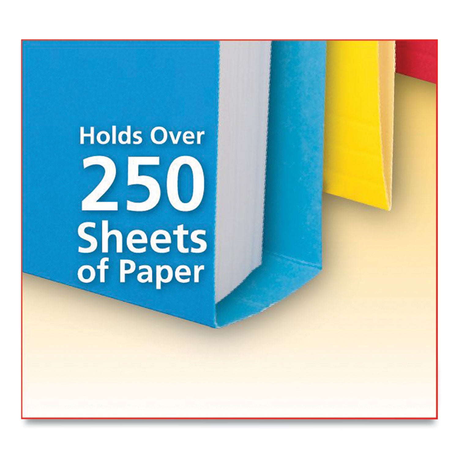 double-stuff-file-folders-1-3-cut-tabs-assorted-letter-size-15-expansion-assorted-colors-24-pack_pfx54458ee - 2