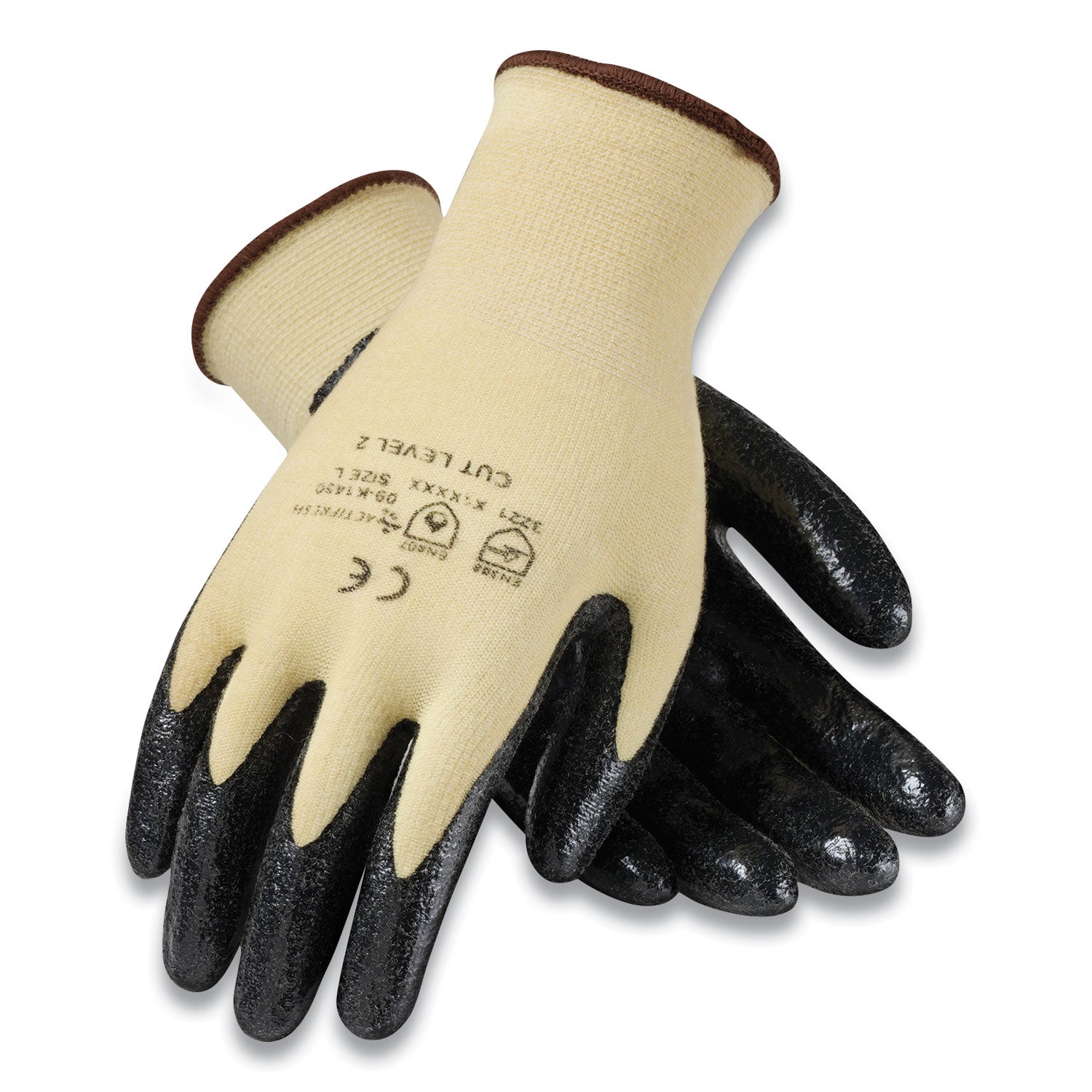 kev-seamless-knit-kevlar-gloves-small-yellow-black-12-pairs_pid09k1450s - 1