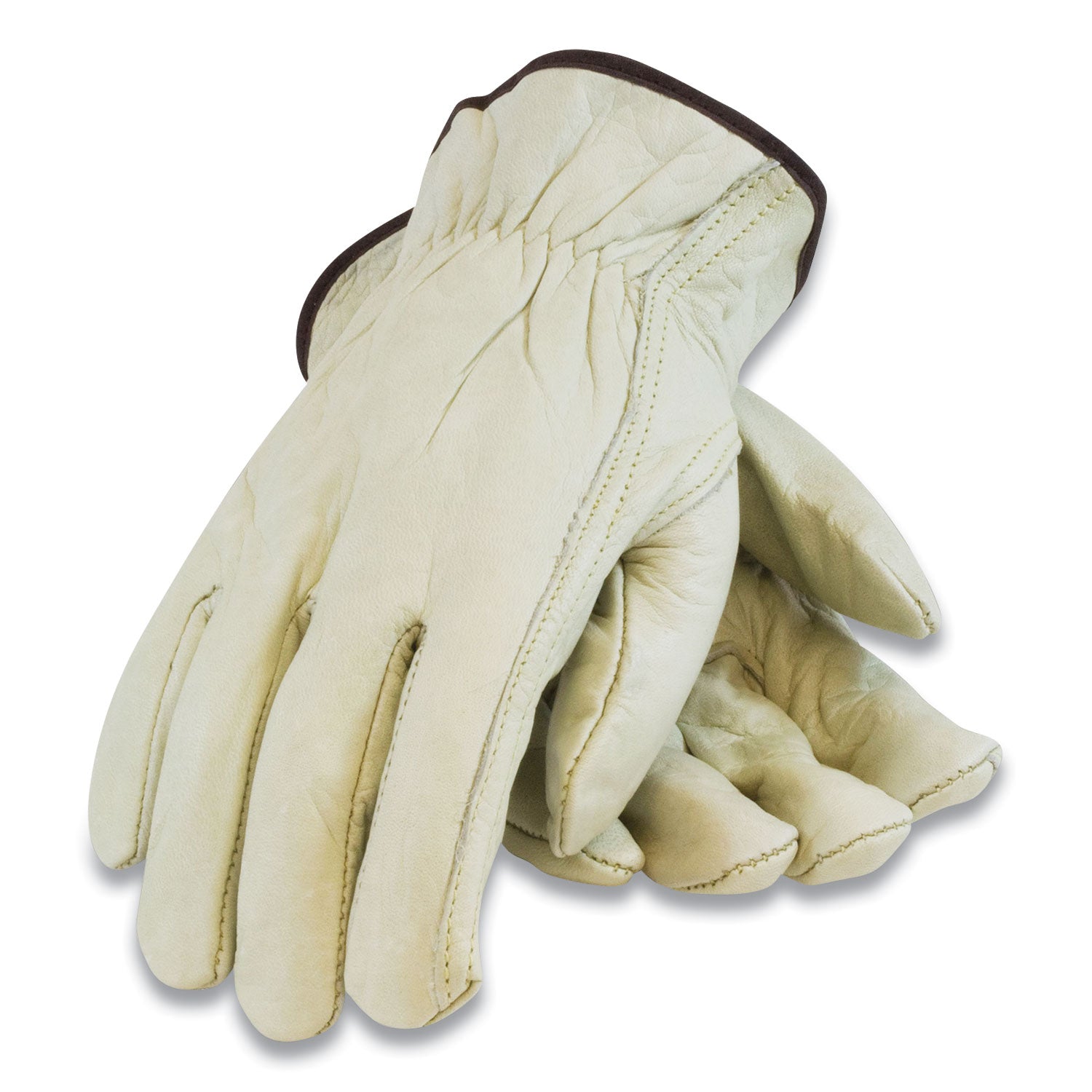 economy-grade-top-grain-cowhide-leather-drivers-gloves-small-tan_pid68162s - 1