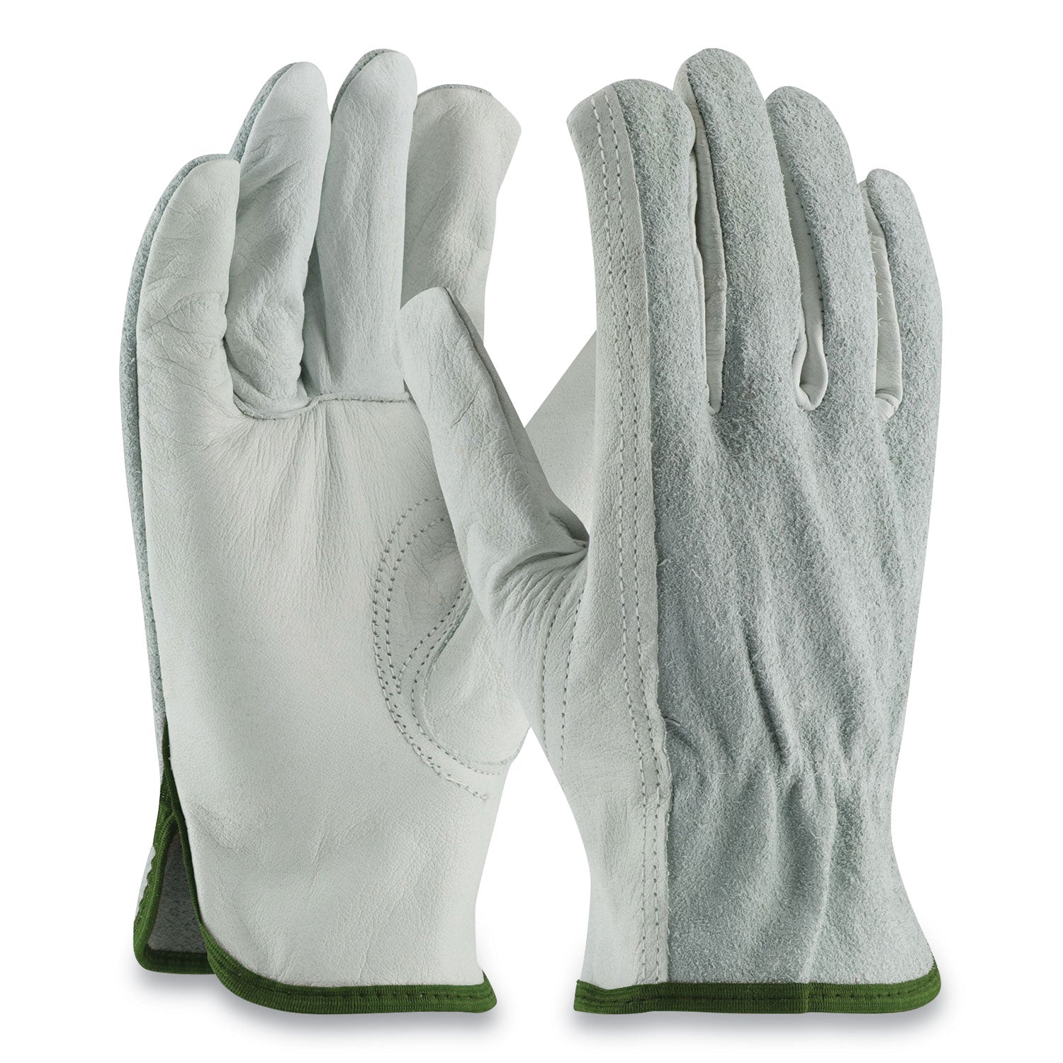 top-grain-leather-drivers-gloves-with-shoulder-split-cowhide-leather-back-medium-gray_pid68161sbm - 2