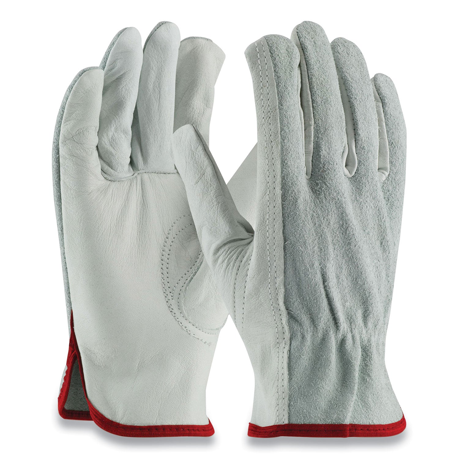 top-grain-leather-drivers-gloves-with-shoulder-split-cowhide-leather-back-small-gray_pid68161sbs - 2