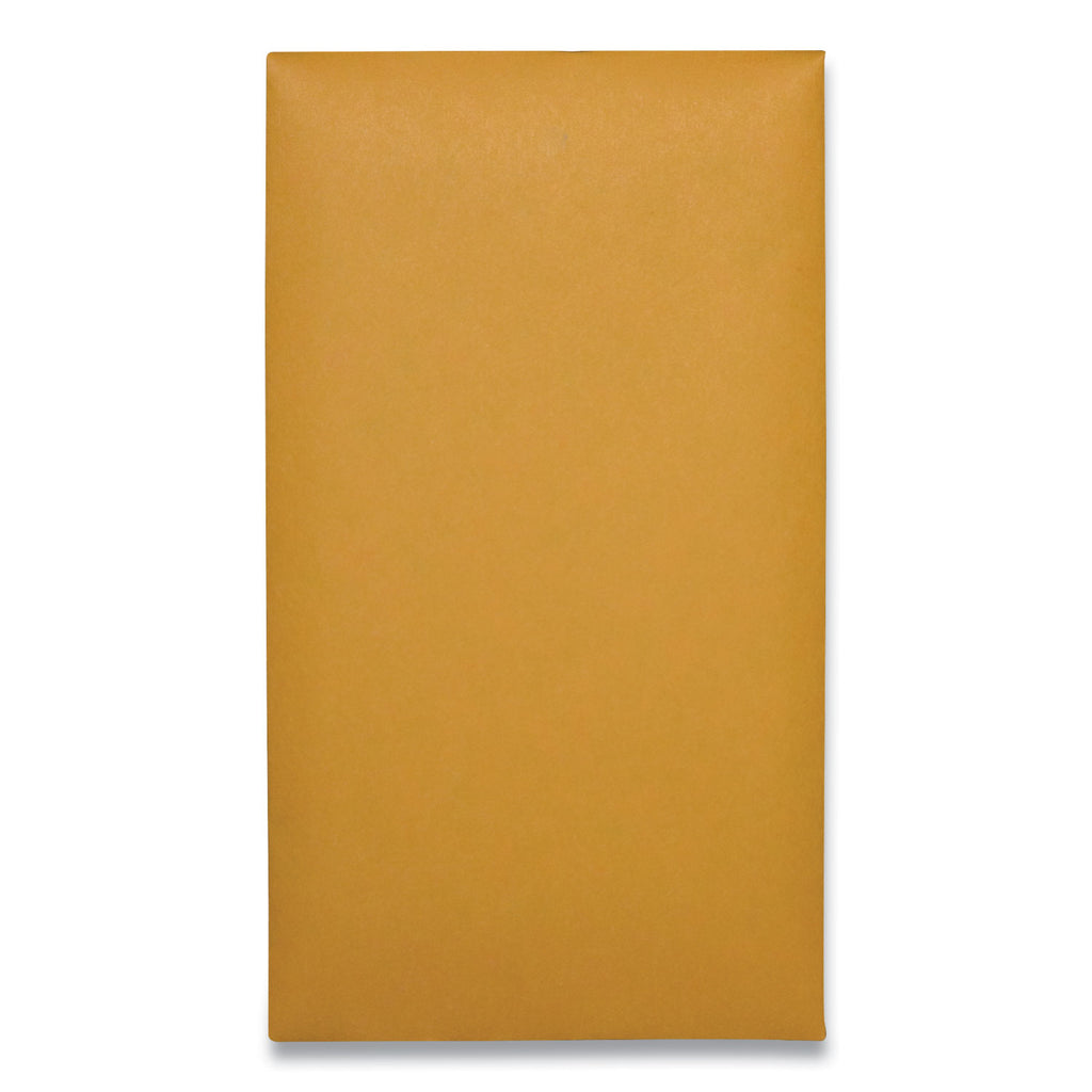 Kraft Coin and Small Parts Envelope, #6, Square Flap, Clasp/Gummed Closure, 3.38 x 6, Brown Kraft, 100/Box - 