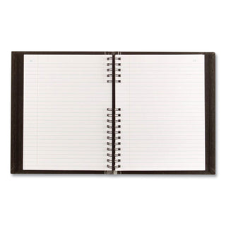 AccountPro Records Register Book, Black Cover, 9.5 x 6 Sheets, 300 Sheets/Book