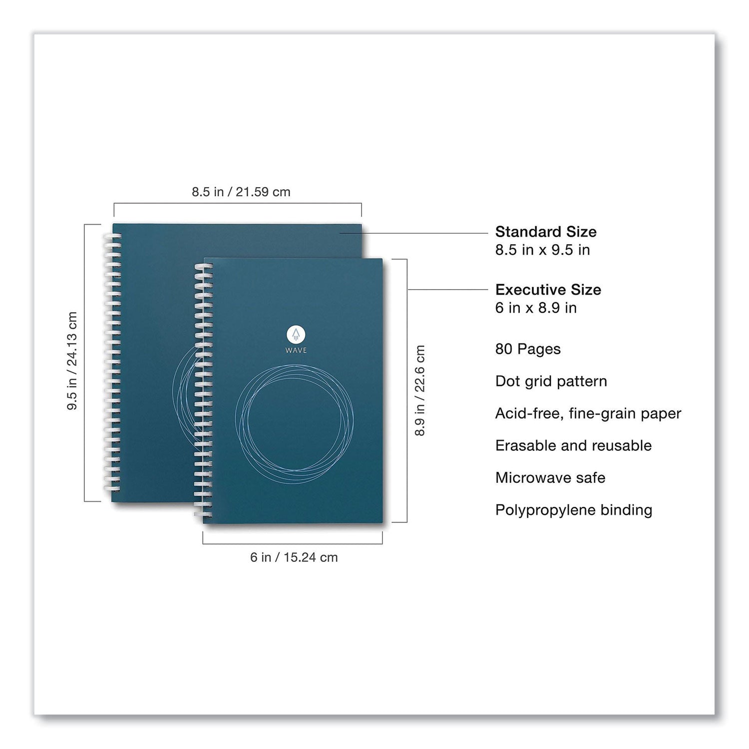 wave-smart-reusable-notebook-dotted-rule-blue-cover-40-95-x-85-sheets_rkbwavska - 5