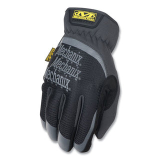 FastFit Work Gloves, Black, Medium