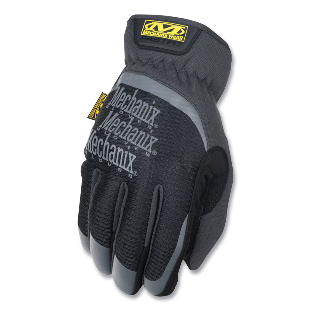 FastFit Work Gloves, Black, X-Large