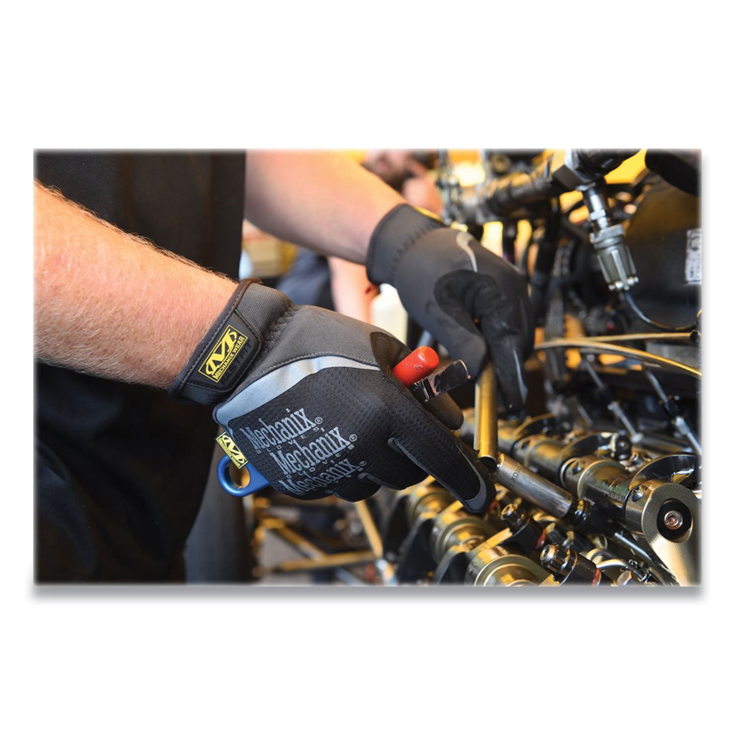 FastFit Work Gloves, Black, 2X-Large