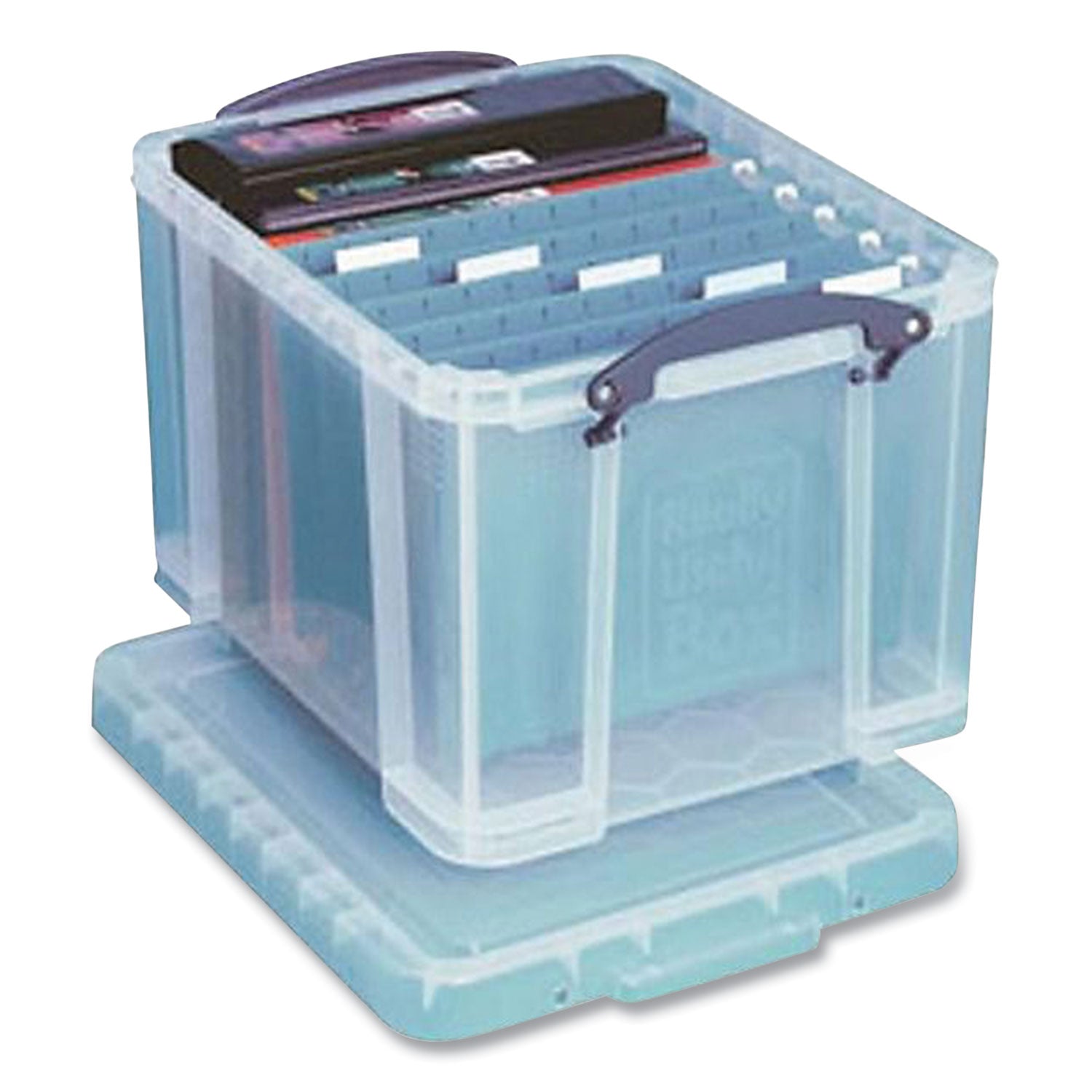 snap-lid-storage-bin-845-gal-14-x-18-x-1225-clear-blue-3-pack_rua32cpk3cb - 2