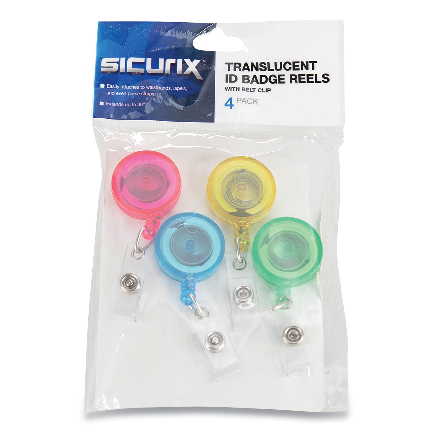 id-slide-style-belt-clip-card-reels-30-extension-round-green-light-blue-pink-yellow-4-pack_srxbau68894 - 3