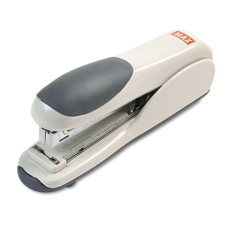Flat-Clinch Full Strip Standard Stapler, 30-Sheet Capacity, Gray - 