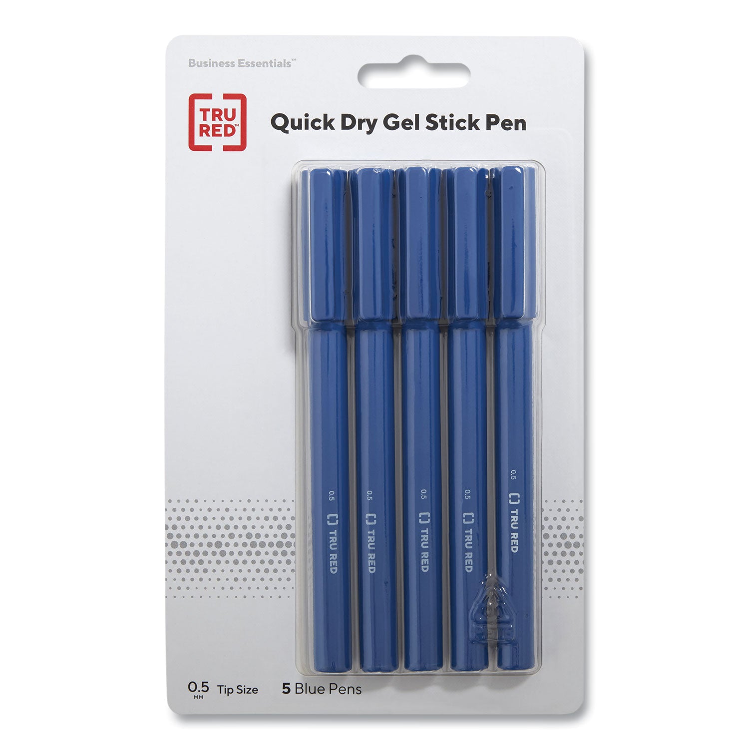 quick-dry-gel-pen-stick-fine-05-mm-blue-ink-blue-barrel-5-pack_tud24377034 - 2