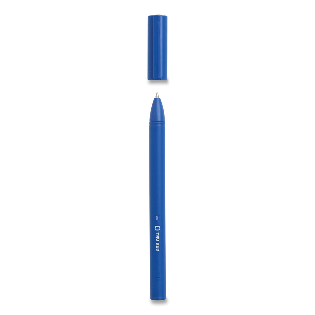 quick-dry-gel-pen-stick-fine-05-mm-blue-ink-blue-barrel-5-pack_tud24377034 - 4