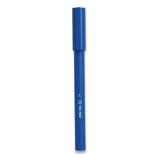 quick-dry-gel-pen-stick-fine-05-mm-blue-ink-blue-barrel-5-pack_tud24377034 - 1