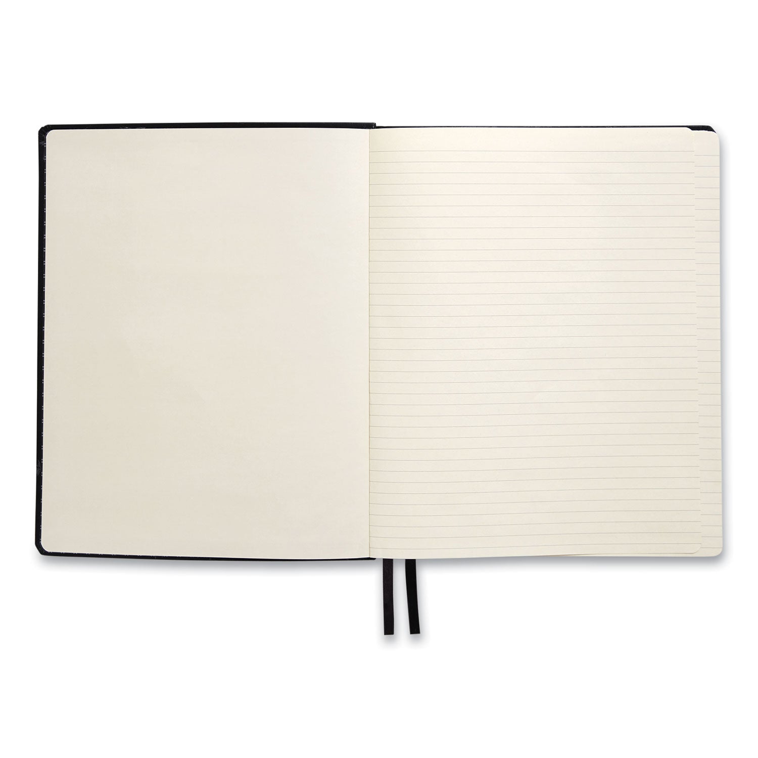 flexible-cover-business-journal-1-subject-narrow-rule-black-cover-128-10-x-8-sheets_tud24377303 - 2