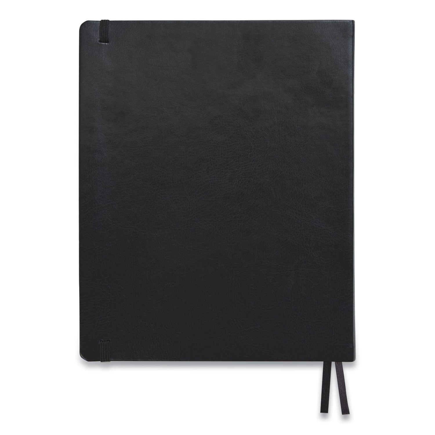 Flexible-Cover Business Journal, 1-Subject, Dotted Rule, Black Cover, (128) 10 x 8 Sheets