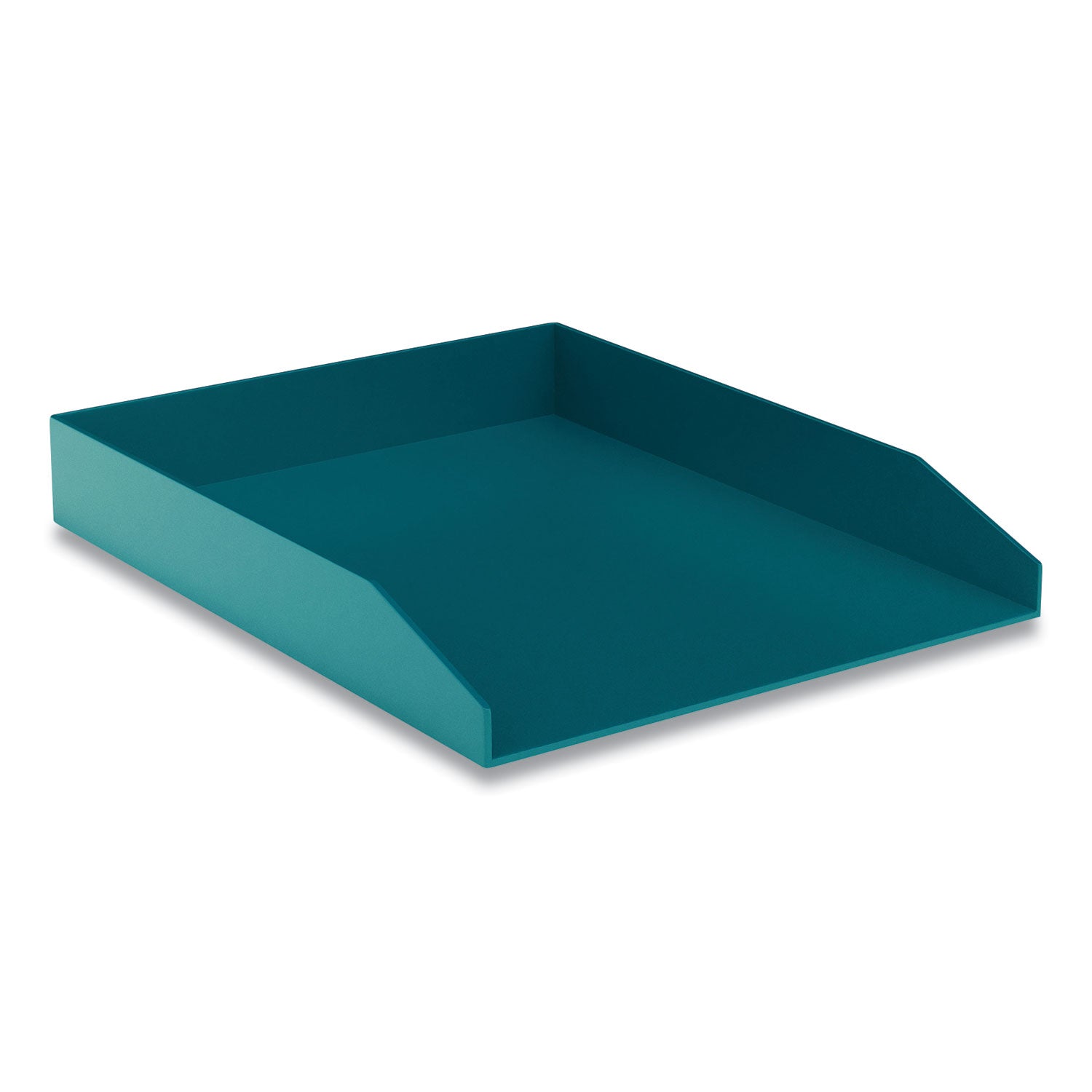 front-load-stackable-plastic-document-tray-1-section-letter-size-files-98-x-1224-x-175-teal_tud24380404 - 2