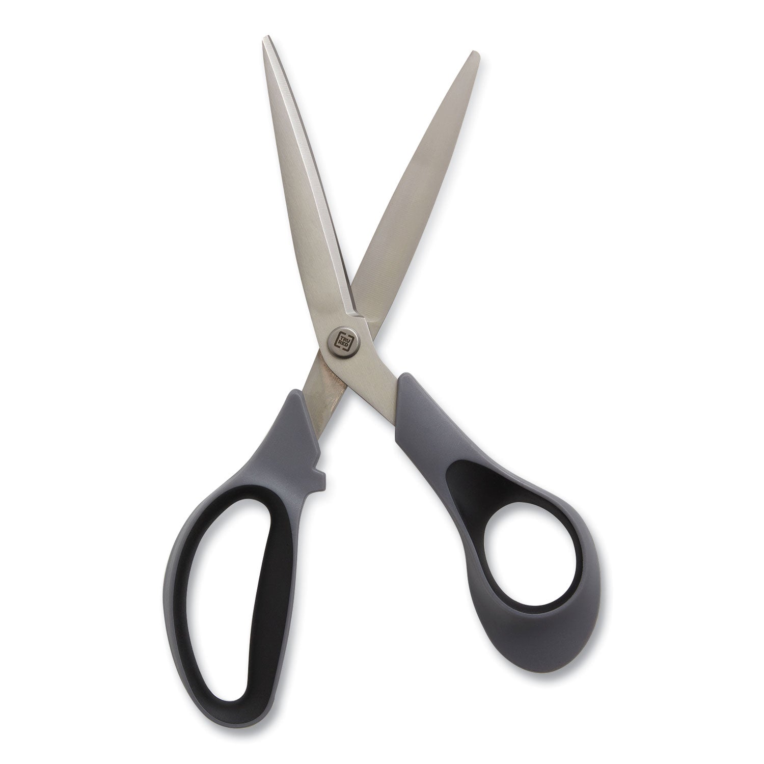 non-stick-titanium-coated-scissors-8-long-386-cut-length-gun-metal-gray-blades-gray-black-bent-handle_tud24380498 - 3