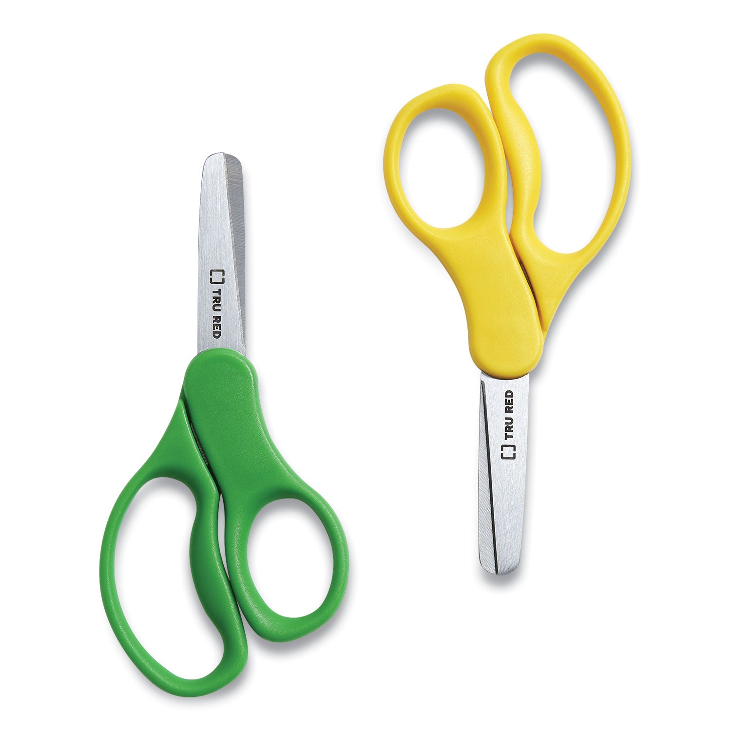 kids-blunt-tip-stainless-steel-safety-scissors-5-long-205-cut-length-green;-yellow-straight-handles-2-pack_tud24380501 - 1