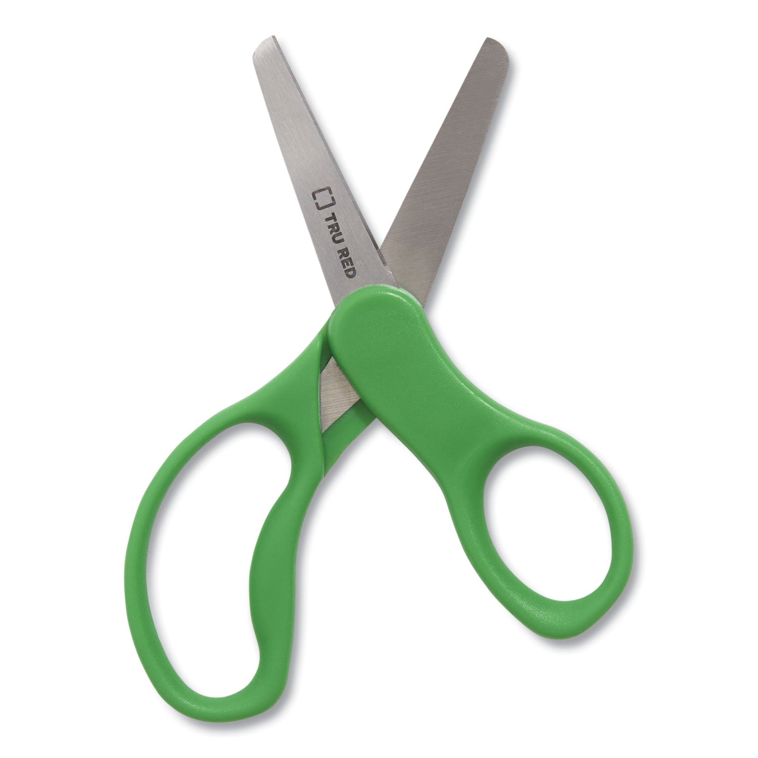 kids-blunt-tip-stainless-steel-safety-scissors-5-long-205-cut-length-green-straight-handles_tud24380505 - 2