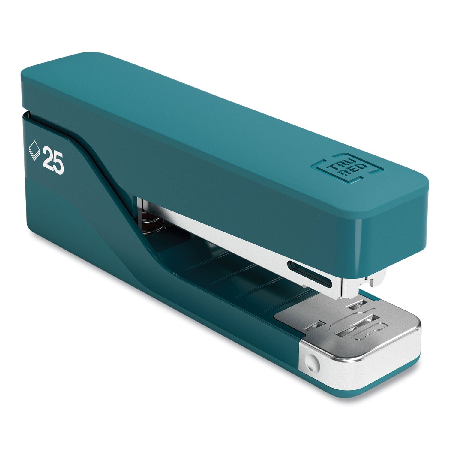 desktop-aluminum-stapler-25-sheet-capacity-teal_tud24418165 - 1