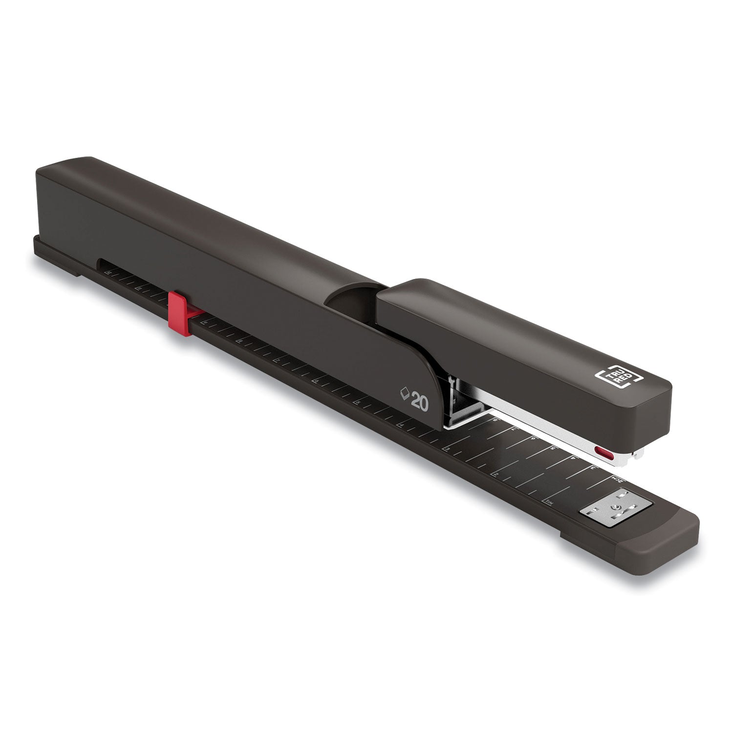 long-reach-stapler-20-sheet-capacity-12-throat-black_tud24418187 - 1