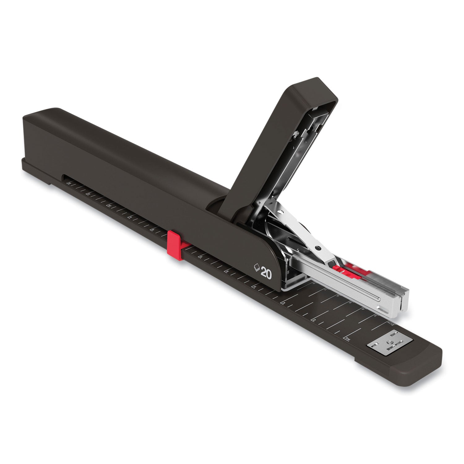 long-reach-stapler-20-sheet-capacity-12-throat-black_tud24418187 - 2