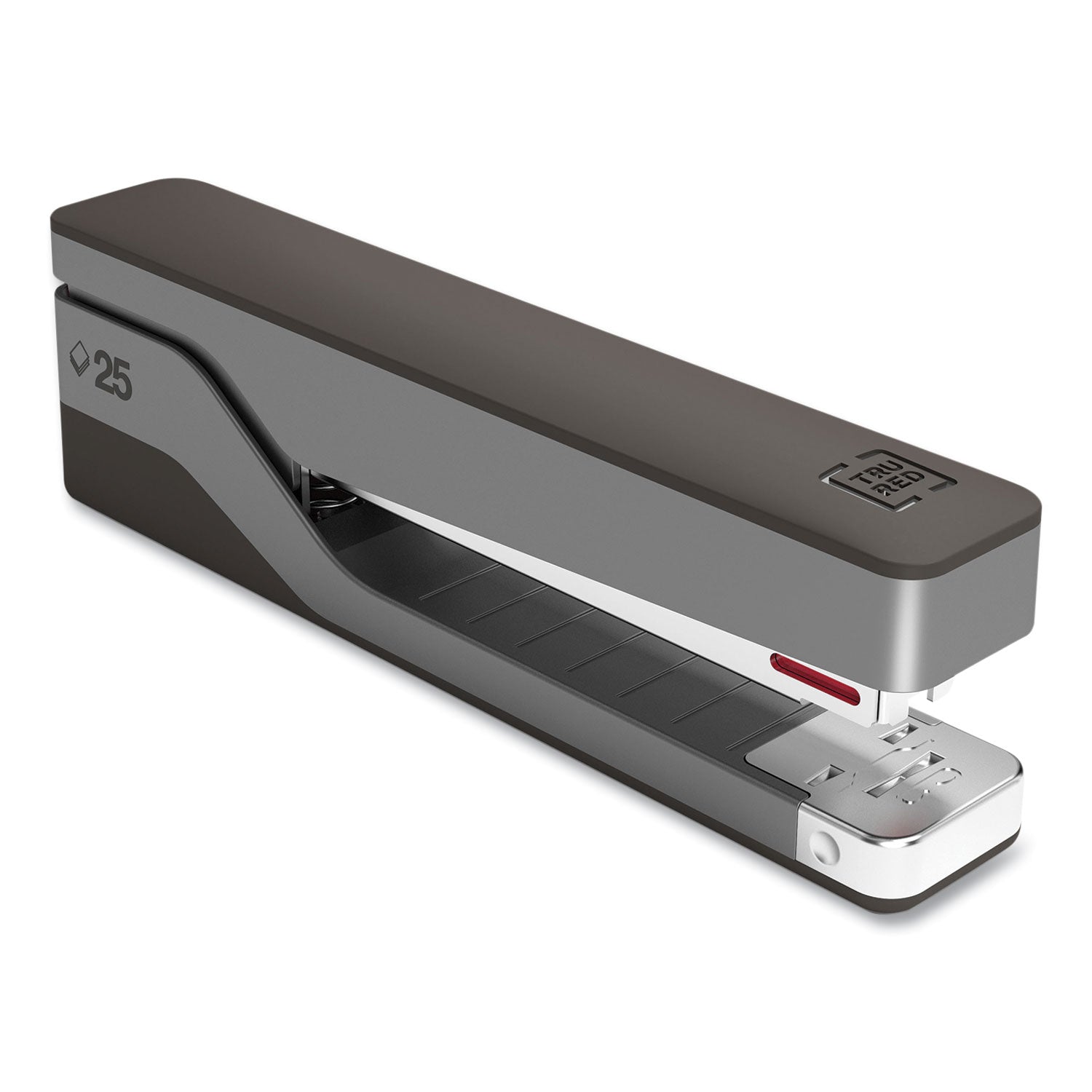 desktop-aluminum-full-strip-stapler-25-sheet-capacity-gray-black_tud24418188 - 1
