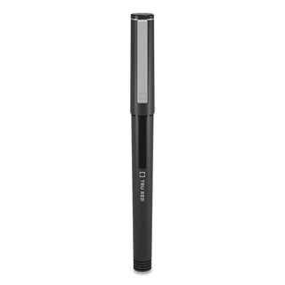 roller-ball-pen-stick-fine-05-mm-black-ink-black-clear-barrel-dozen_tud24419532 - 2