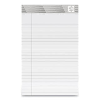 Notepads, Narrow Rule, 50 White 5 x 8 Sheets, 12/Pack
