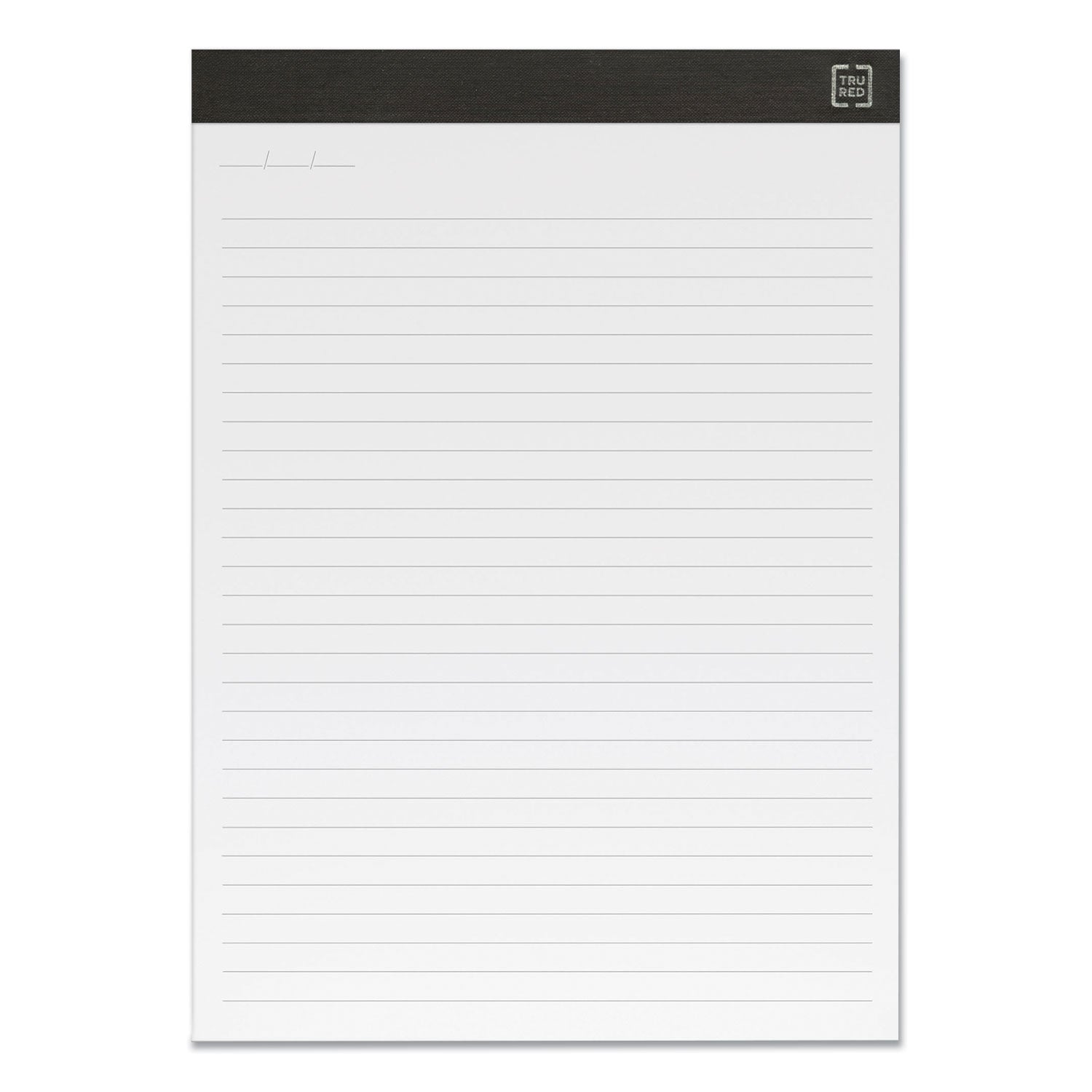Notepads, Wide/Legal Rule, 50 White 8.5 x 11.75 Sheets, 12/Pack