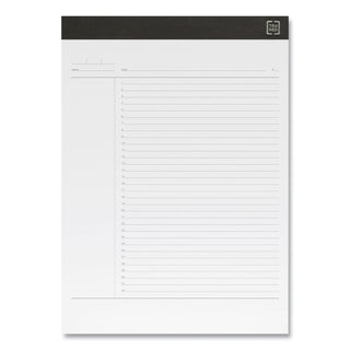Notepads, Project-Management Format, 50 White 8.5 x 11.75 Sheets, 6/Pack