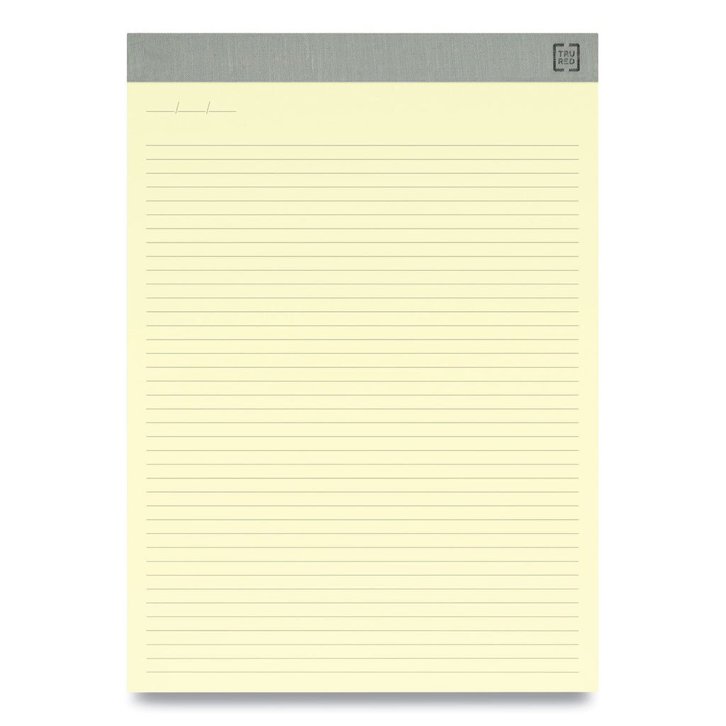 Notepads, Narrow Rule, 50 Canary-Yellow 8.5 x 11.75 Sheets, 12/Pack