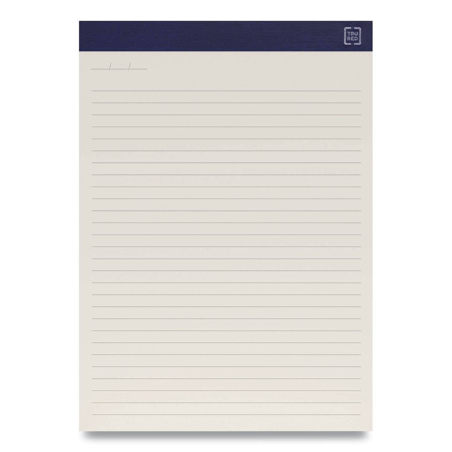 Notepads, Wide/Legal Rule, 50 Ivory 8.5 x 11.75 Sheets, 12/Pack