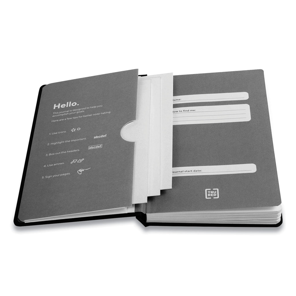 medium-starter-journal-1-subject-narrow-rule-black-cover-192-8-x-5-sheets_tud24421820 - 3