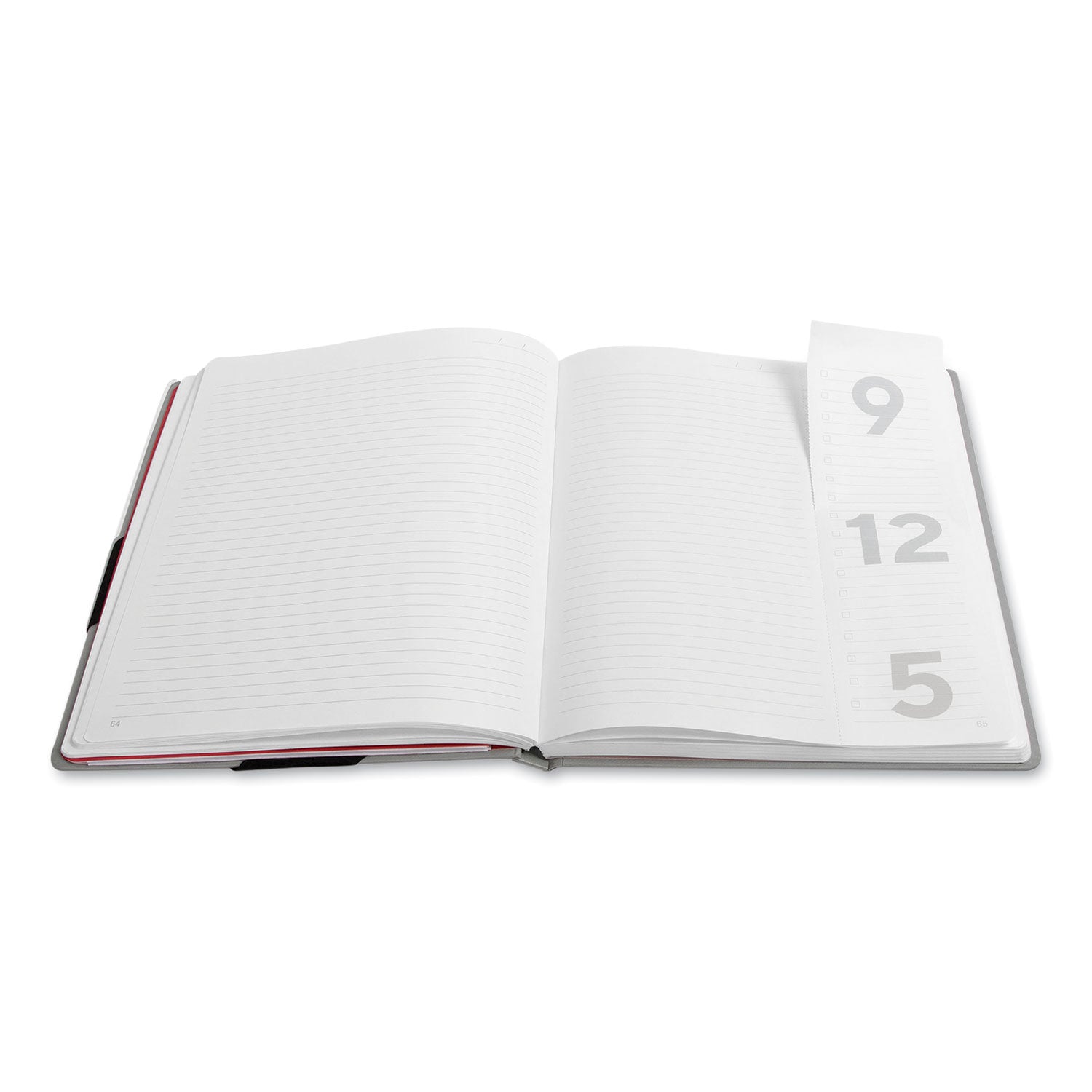 Large Starter Journal, 1-Subject, Narrow Rule, Gray Cover, (192) 10 x 8 Sheets
