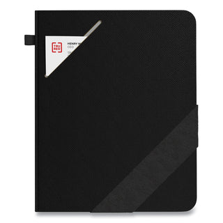 Large Starter Journal, 1-Subject, Narrow Rule, Black Cover, (192) 10 x 8 Sheets