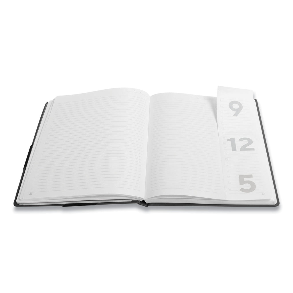 Large Starter Journal, 1-Subject, Narrow Rule, Black Cover, (192) 10 x 8 Sheets