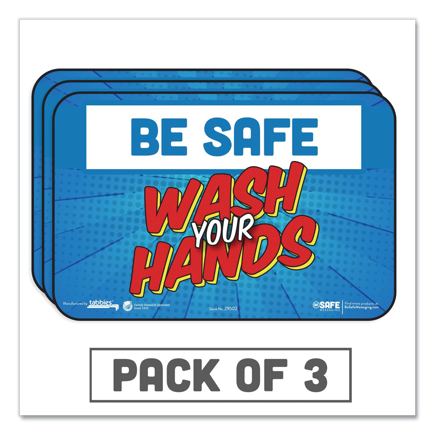 besafe-messaging-education-wall-signs-9-x-6-be-safe-wash-your-hands-3-pack_tab29502 - 1