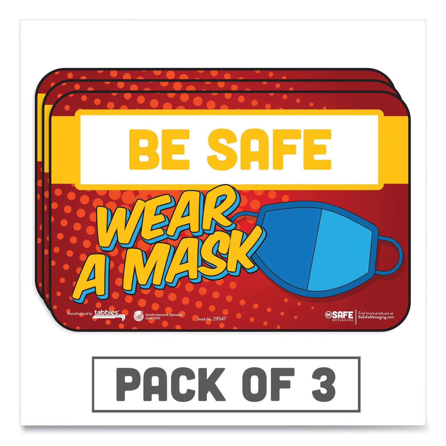 besafe-messaging-education-wall-signs-9-x-6-be-safe-wear-a-mask-3-pack_tab29547 - 1