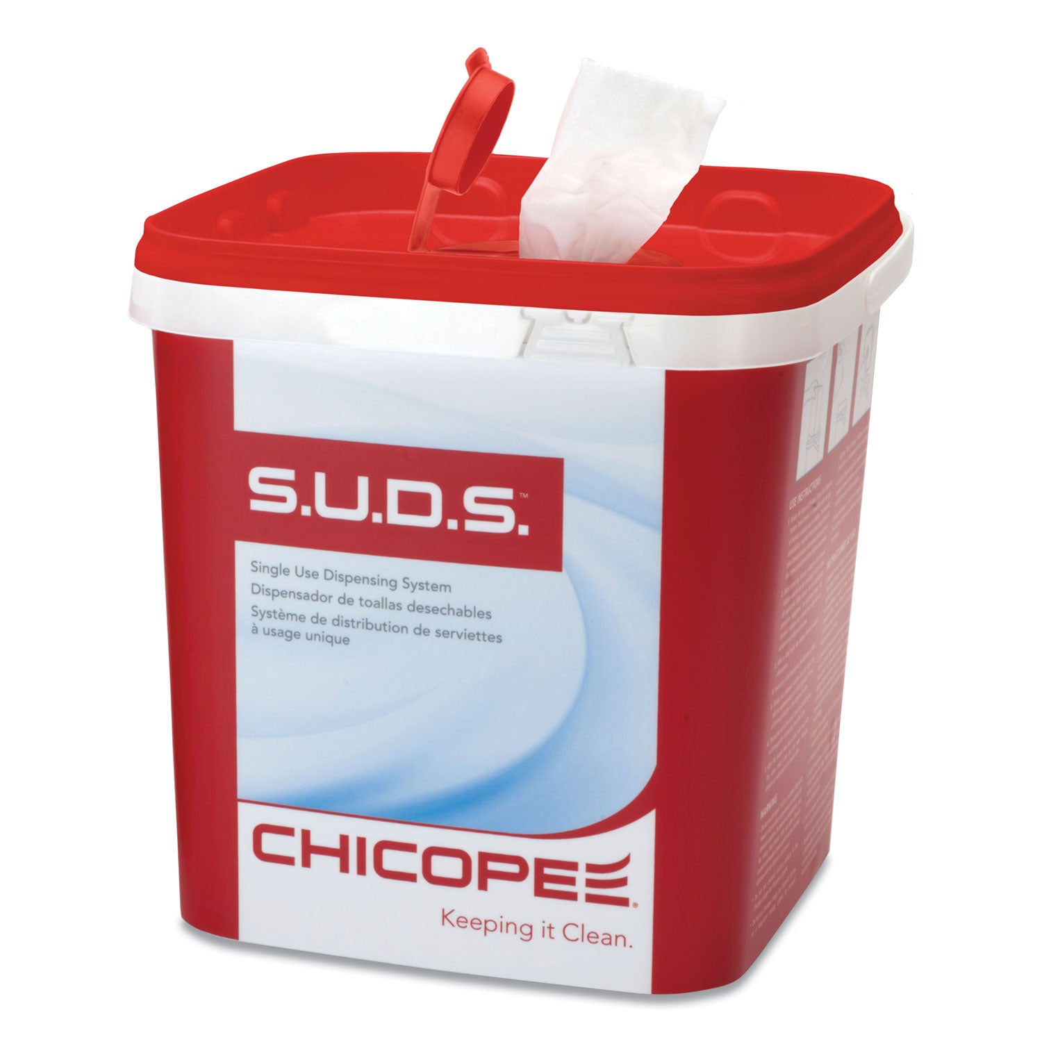 suds-bucket-with-lid-75-x-75-x-8-red-white-6-carton_chi0727 - 1