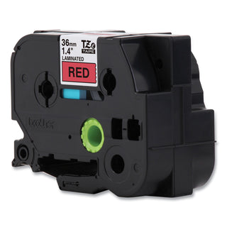 tze-standard-adhesive-laminated-labeling-tape-14-x-262-ft-black-on-red_brttze461cs - 4