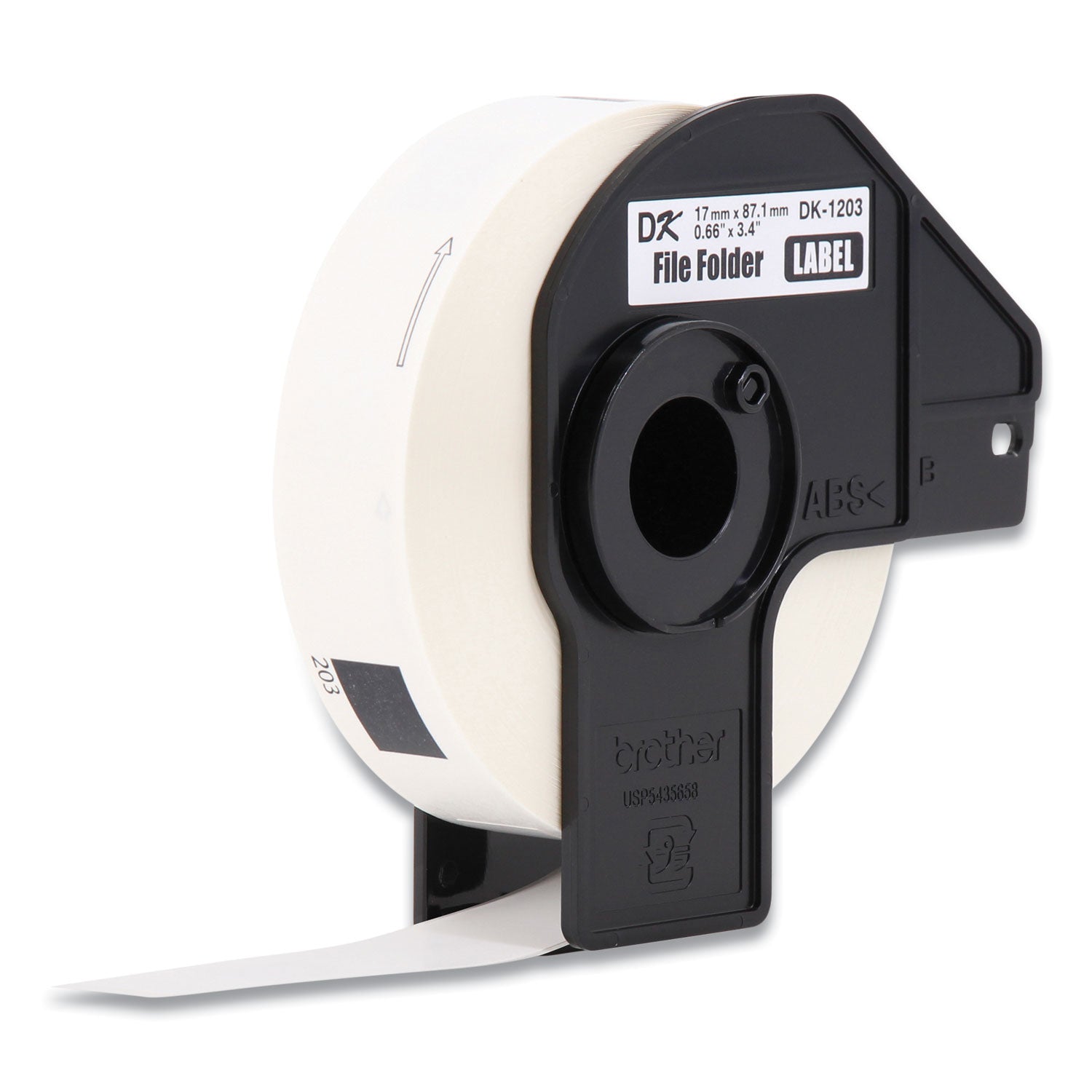 Die-Cut Shipping Labels, 2.4 x 3.9, White, 300 Labels/Roll, 3 Rolls/Pack