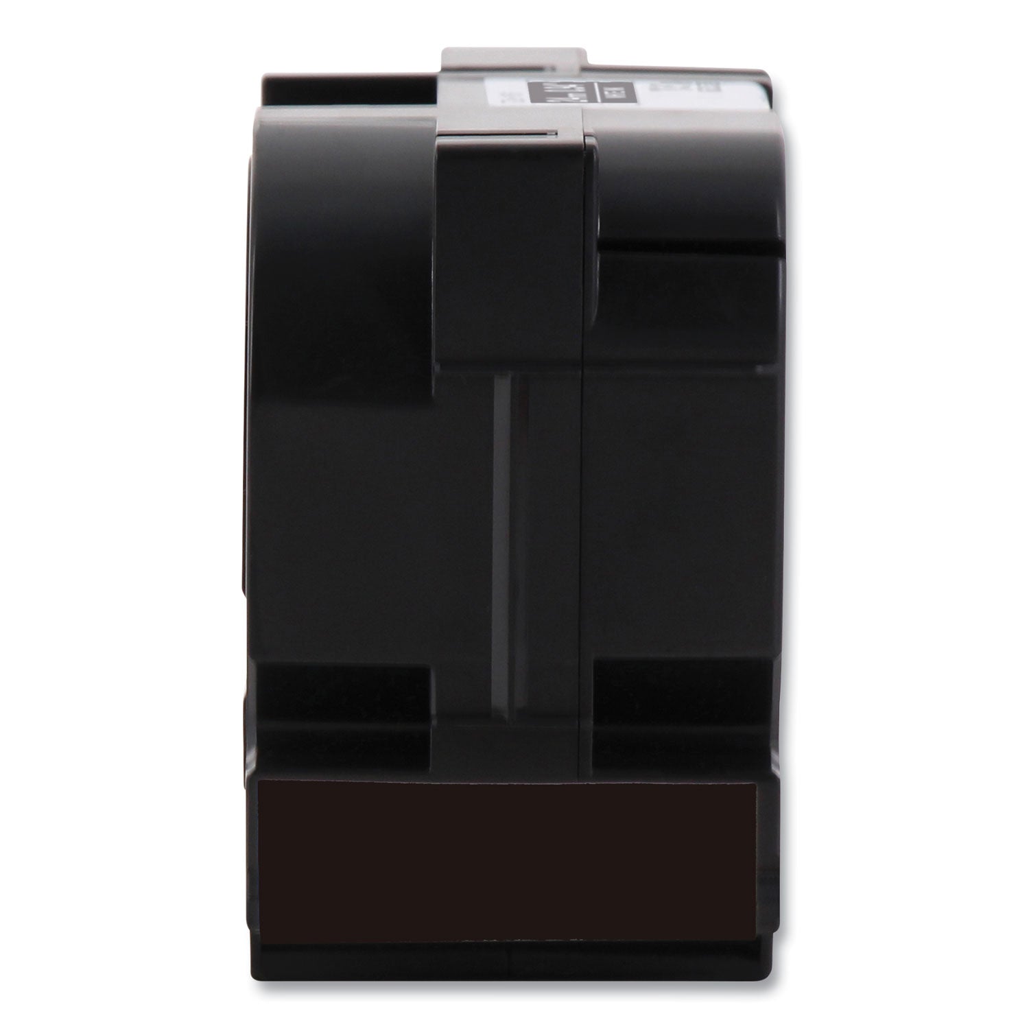 tze-standard-adhesive-laminated-labeling-tape-14-x-262-ft-white-on-matte-black_brttzem365 - 5